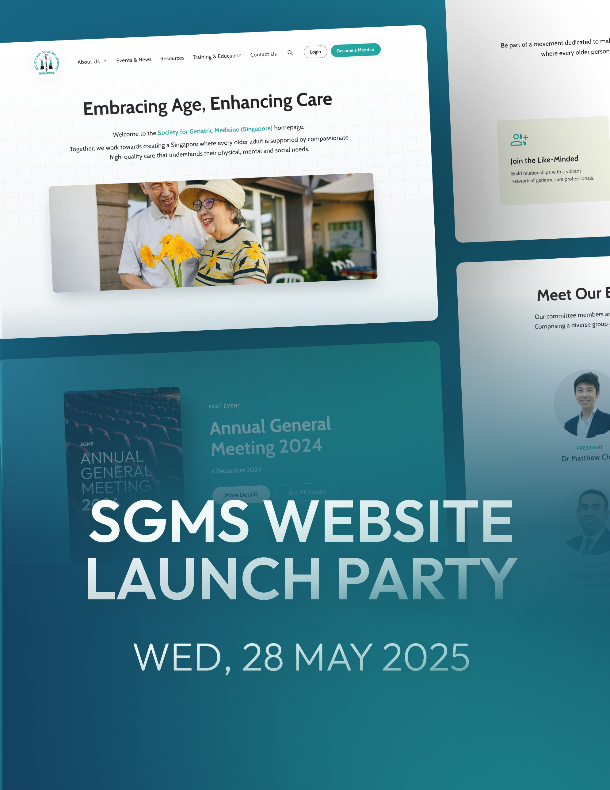 SGMS Website Launch Party