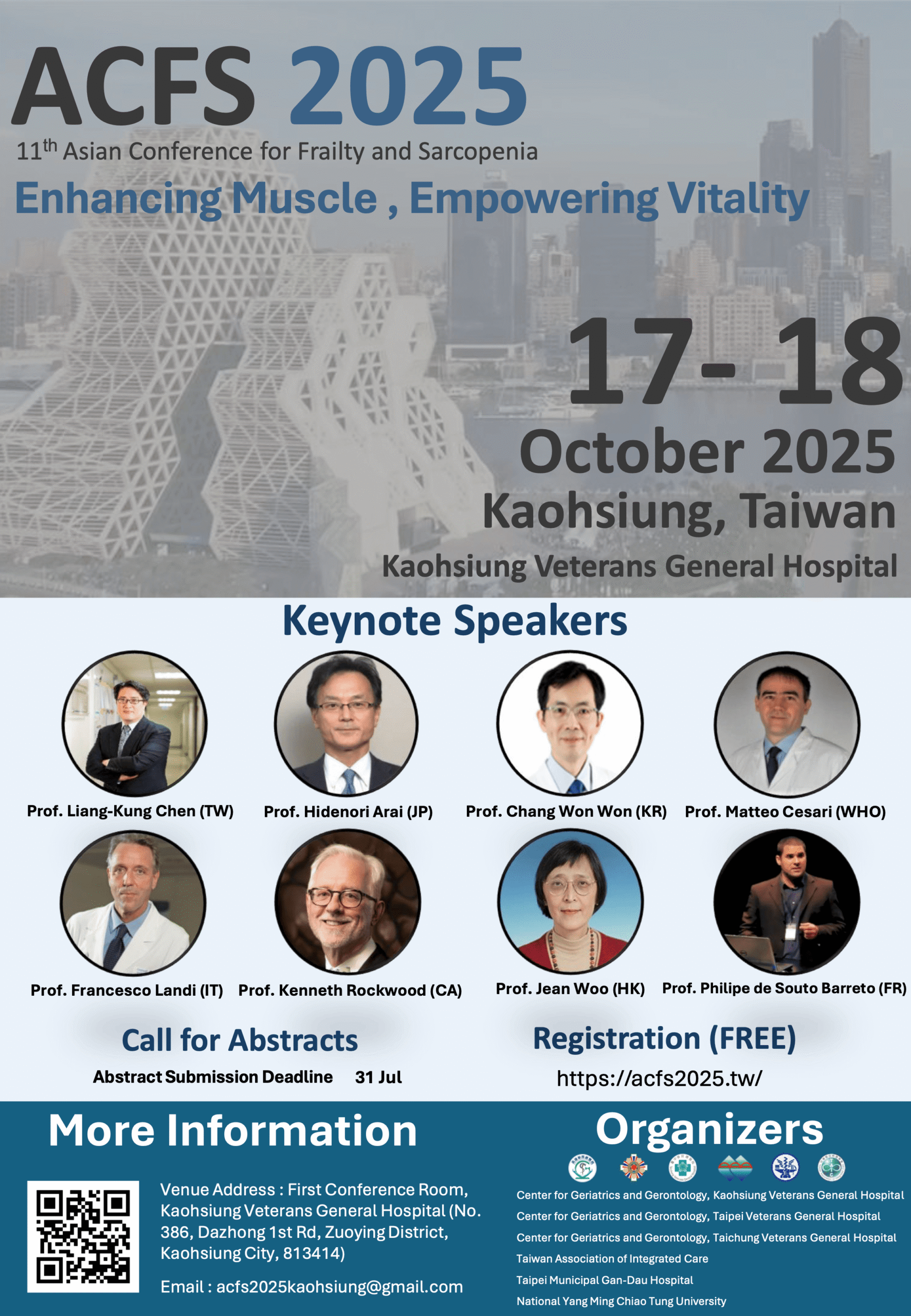 11th Asian Conference for Frailty and Sarcopenia (ACFS 2025)