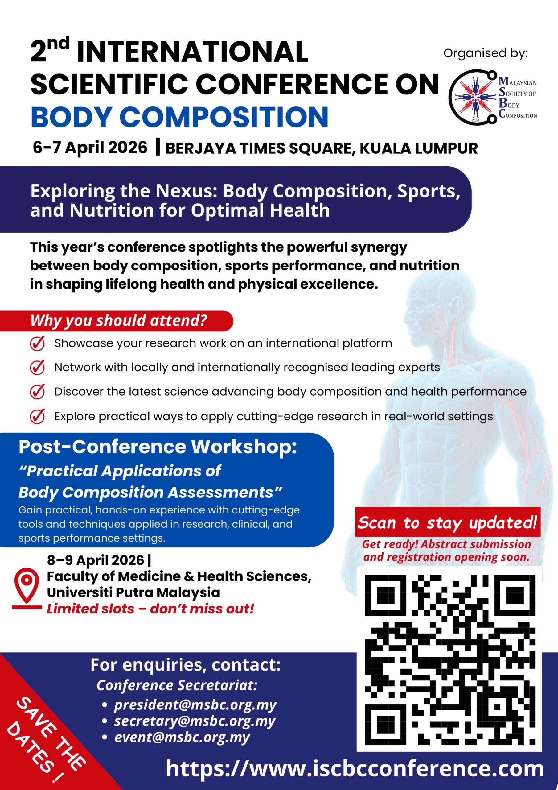 2nd International Scientific Conference on Body Composition (ISCBC 2026)